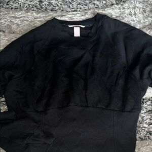 Victoria's Secret Black Crewneck